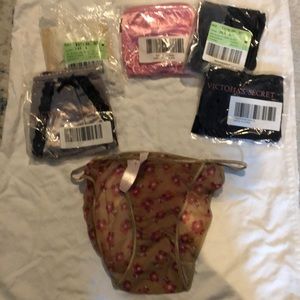 6 VS bikini panties.